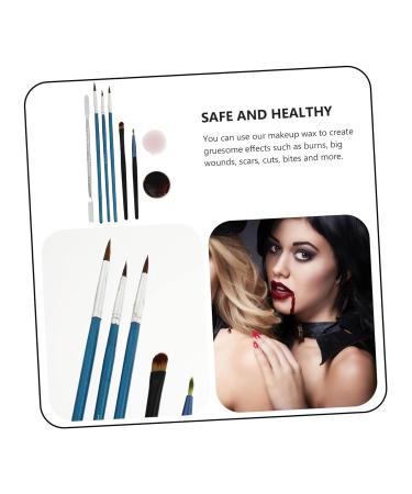 Angoily Halloween Scar Cream Oil Makeup Kit - Fake Wound Scar Wax & Blood for Zombie Cosplay - Perfect for Halloween Festivals | International Shipping Available - Buy Online on GoSupps.com