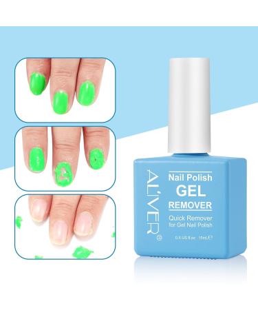 Gel Nail Polish Remover 3 Pack - Professional Soak-Off for Easy Use | International Shipping - Buy Online on GoSupps.com