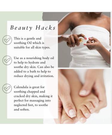 Absolute Aroma Calendula Oil 50ml - Natural Moisture Cream & Massage Oil for Skin Hair & Nails - Infused Sesame Oil - Buy Online on GoSupps.com