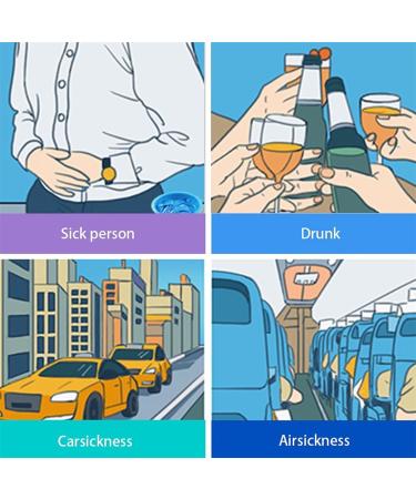 Disposable Vomit Bags - 16 Pack Portable 1000ML Emesis Bags for Travel Car & Motion Sickness Relief - Buy Online on GoSupps.com