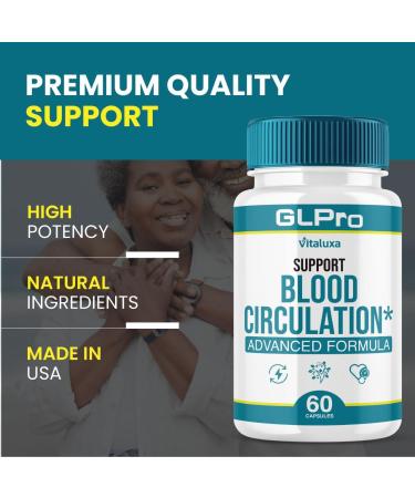 (2 Pack) GLPro Blood Support Capsules GL Pro Pills Supplement for Balance Control Natural Premium Blend Ingredients GLPro Support Circulation Flow Max Strength Formula Daily Health Reviews (120 Ct) - Buy Online on GoSupps.com
