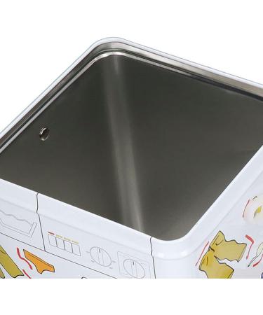 Laundry Tin Container with Lid Perspective Window Large Capacity Washing Machine Appearance Powder Detergent Container for Storage - Buy Online on GoSupps.com