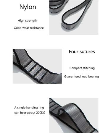 FUYUFU 2 Piece Daisy Chain Nylon Set - Grey 110 cm for International Shipping | Shop Now - Buy Online on GoSupps.com