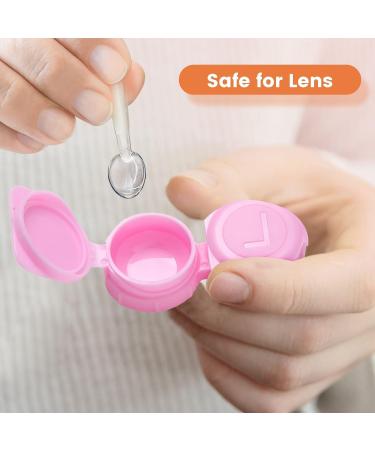 15-Pack Flip-Top Contact Lens Cases | Assorted Colors for Secure Storage | International Shipping Available - Buy Online on GoSupps.com