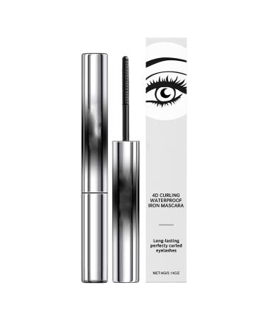Stain Resistant Mascara | 4D Natural Product Eyelash Mascara - Waterproof Eyelash Lift Mascara - For Sensitive Eyes Dates Party Wedding Concert Stage Performance Swimming