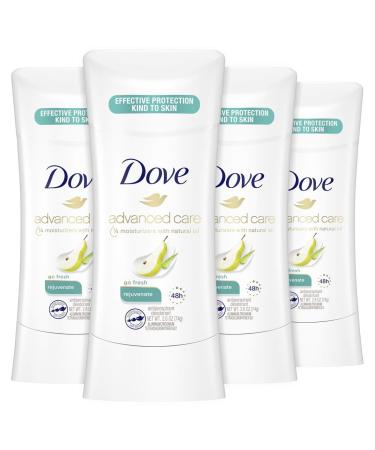 Dove Antiperspirant Deodorant Stick 48 Hour Protection And Soft And Comfortable Underarms, Rejuvenate, Deodorant for Women, 2.6 Ounce, 4 Count