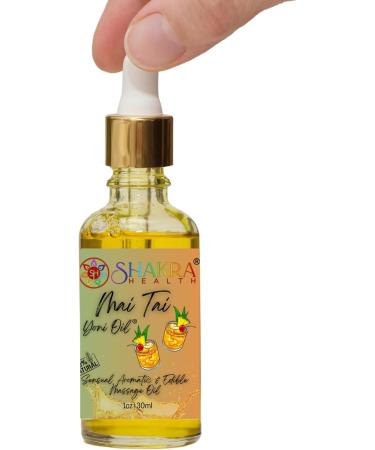 Yoni Oil Mai Tai - Vegan Body Massage Oil Drops for Intimate Hygiene & Freshness | pH Balancing Moisturizer - Buy Online on GoSupps.com