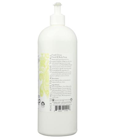 Soothing Touch Fresh Citrus Hand and Body Soap - 32 oz | Premium Moisturizing Cleanser for All Skin Types | International Shipping Available - Buy Online on GoSupps.com