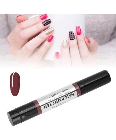 Nail Polish Pen Excellent Effect Nail Art Polish Pen Reliable with High Performance for Nail Salons(03) - Buy Online on GoSupps.com