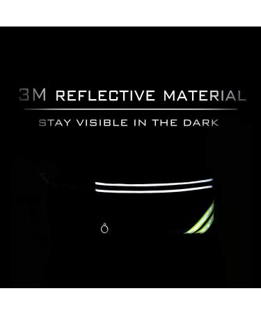 MOVOYEE Running Belt with Water Bottle Holder for iPhone 13 12 11 Pro Max Xr Xs X 8 7 6 Plus Mini/Galaxy Reflective Phone Belt Bag for Running Women Men Hydration Waist Pack Fanny Pack Runner Pouch 01-Black - Buy Online on GoSupps.com
