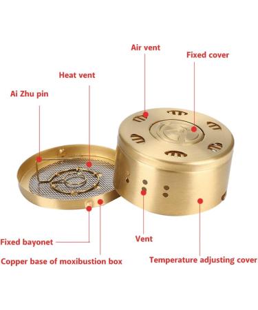Portable Moxibustion Box & Bag - Moxa Burner for Shoulder Pain Relief | Moxibustion Device with Velvet Cover - Buy Online on GoSupps.com