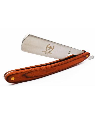 Razor Blades Club Roman Empire Bacchus Razor - Professional Silver Hairdresser Razor for Beard Mustache & Contours - 1 Piece | International Shipping Available - Buy Online on GoSupps.com