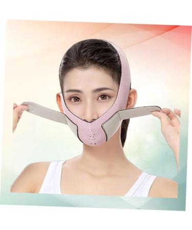 Housoutil Overnight Facelift Double Chin Strap Belt Strap Thin Strap Thin Masseter Chin V Thin Facial Thin Belt Cheek Pink Tight - Buy Online on GoSupps.com