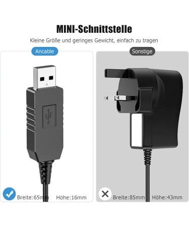 5V Razor Charger for Philips | Ancable 6-Plug USB Adapter Set for Razors Hair Care & More - Buy Online on GoSupps.com