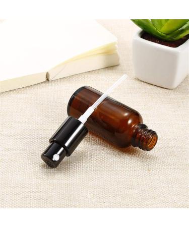 Buy Hacoly 2 Series Mini Glass Spray Bottles - 30ml Essential Oil & Cosmetic Vials with Black Caps - Perfect for Travel & DIY Creations - Buy Online on GoSupps.com