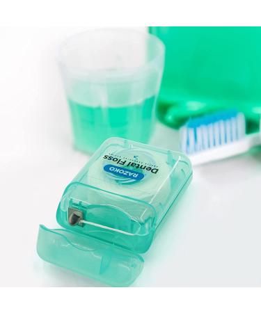 Coconut Oil Dental Floss 55 Yards 4 Count - Mint Flavored Expanding Floss for Wide Spaces - Buy Online on GoSupps.com