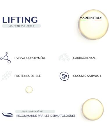 VOVEES - Instant Lifting Serum for Face and Eyes (30 ml) | Tightening Effect in 15 Min | Anti-Wrinkles and Dark Circles | Vegan Glass - Buy Online on GoSupps.com