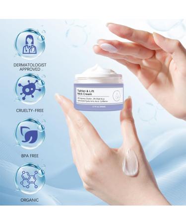 50ML Neck Firming Cream | Tighten and Lift Neck Cream -Tightening & Lifting Sagging Skin - Reduce Fine Lines & Wrinkles - Advanced Neck Cream Face Moisturizing - Buy Online on GoSupps.com