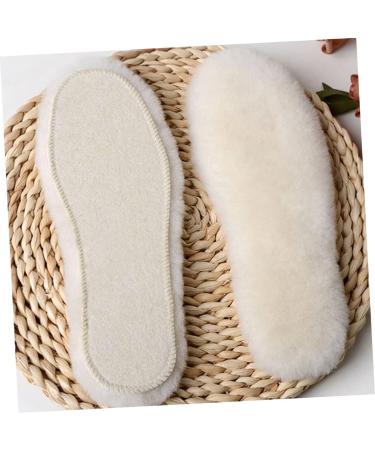 FOMIYES 5 Pairs Wool Insoles - Comfortable Winter Fleece Inserts for Boots | Unisex Shoe Soles for Enhanced Warmth - Buy Online on GoSupps.com