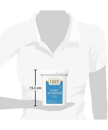 CHEF Dehydrated Fish Smoke Sauces Fish Smoke 900 g Box for 36 L to 60 L of Fumet - Buy Online on GoSupps.com
