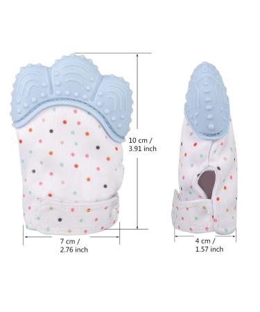 Buy Aranticy Baby Teething Glove - 2 Pack Silicone Mitts | Soothing Pain Relief & Protection for Teething Babies - Buy Online on GoSupps.com