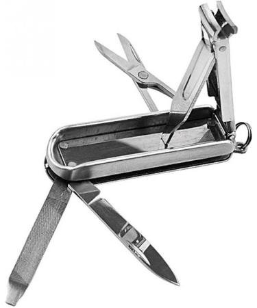 SVAASA Nail Clippers Folding Manicure Clipper Stainless Steel Nail Scissor with Keychain Home Travel Portable Nails Trimming - Buy Online on GoSupps.com