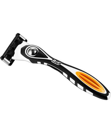 BIC Hybrid 5 Flex Men's Razor Kit with Nano-Tech Titanium 5-Blade Refills - 3 Piece Set - Buy Online on GoSupps.com