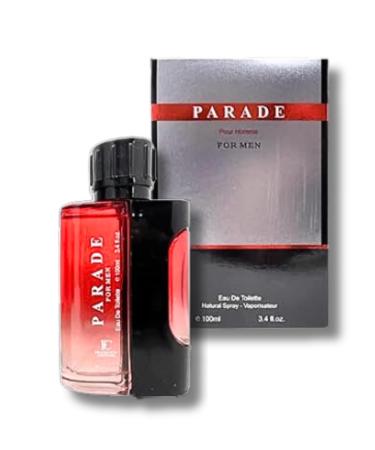Parade Pour Homme Eau de Toilette 3.4 FL OZ. Citrus Aromatic fragrance For Men's