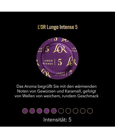 LOR Supr me Lungo Intense 5 Coffee Capsules for Nespresso Pro - 50 Mild Coffee Pods Intensity 5/10 - Buy Now! - Buy Online on GoSupps.com