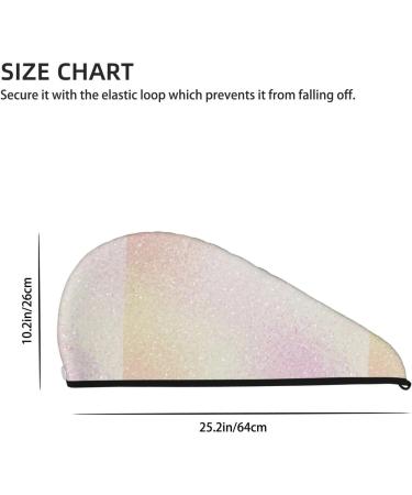 Bright Abstract Mosaic Microfiber Hair Towel | Super Absorbent Wrap for All Hair Types - Buy Online on GoSupps.com