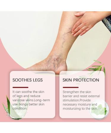  Orgrul Algae ointment for spider veins Varicose Vein Cream for spider veins varicose veins leg cream leg ointment care refreshment and relaxation of swollen legs and - Buy Online on GoSupps.com