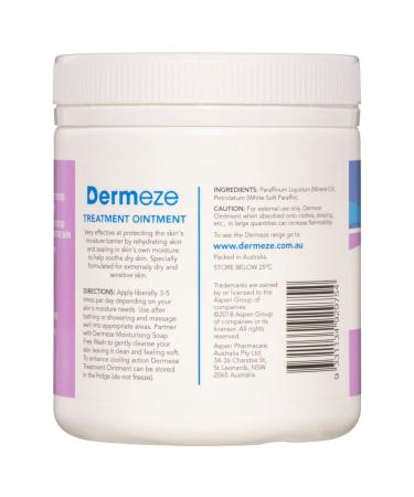 Dermeze Ointment 500g: Soothing Skin Relief for Dryness and Irritation - Buy Online on GoSupps.com
