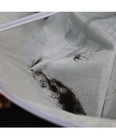 Waterproof Hair Cutting Cape - Adjustable Barber Cape for Kids & Adults | Grey Umbrella Haircut Styling - Buy Online on GoSupps.com