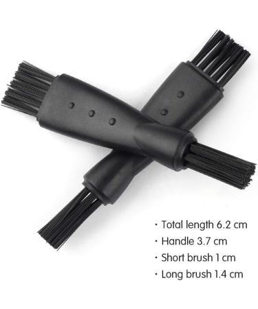 30 PCs Razor Brush - Efficient Cleaning Brush for Men & Women's Shavers | Remove Bar Remains & Dust | Plastic Razor Replacement Brush - Buy Online on GoSupps.com