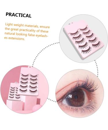 Ipetboom 30 Pairs Fake Eyelashes Lash Extension Natural Eyelashes Japanese Lashes Soft Light Reusable Black Eyelashes Eye Lashes Artificial Eyelashes False Lashes Fake Lashes Set Fiber Prom - Buy Online on GoSupps.com