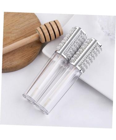 Sewroro Lot de 10 Tubes de Gloss L vres Vides 5 Ml Mini Bouteilles en Verre Transparent Rechargeables pour Maquillage DIY Beaut Soins Personnels - Buy Online on GoSupps.com