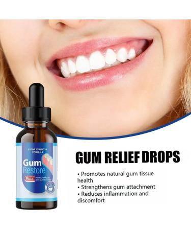 EIRZNGXQ Gum Treatment Drops 30ml - Repair & Nourish Gums | International Shipping Available - Buy Online on GoSupps.com