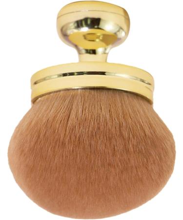 Powder Brush for Pressed Powder - Blush Brush Powder Brushes | Multifunction Make up Brush Setting Powder Brush Mushroom Head Face Brushes Makeup gold - Buy Online on GoSupps.com