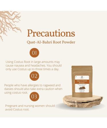 Orlova QUST AL HINDI POWDER/OUD HINDI/COSTUS ROOT POWDER 50G (PACK OF 1) 100% NATURAL & PURE - Buy Online on GoSupps.com