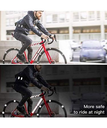 JIASHA 42 Reflectors Sticker Set | Silver Reflex Film for Strollers Bicycles & Helmets Secure Your Safety Globally - Buy Online on GoSupps.com