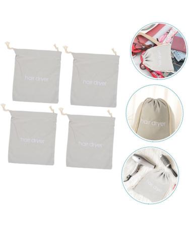 DRESSOOS 4pcs Hair Dryer Storage Bag Anti-scratch Bags Hair Dryer Holders Hair Dryer Organizer Bag Hair Dryer Organizers Creative Storage Bag Outdoor Hair Dryer Bags Travel Supplies 33.00X30.00X0.50CM Light Grey - Buy Online on GoSupps.com