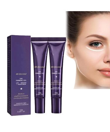60-Second Eye Effects Age-Defying Tinted Firming Gel 60 Second Eye Firming Gel Anti-Wrinkle Eye Cream Reduce Eye Skin Problems (2 pcs)