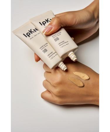 IPKN Moist & Firm BB Cream - Ultra-Hydrating Daily BB Cream with or without SPF40 - Lightweight Non-Greasy Face Base with Antioxidants for Smooth Radiant Skin Light/Medium SPF40 1.35 Fl Oz (Pack of 1) - Buy Online on GoSupps.com