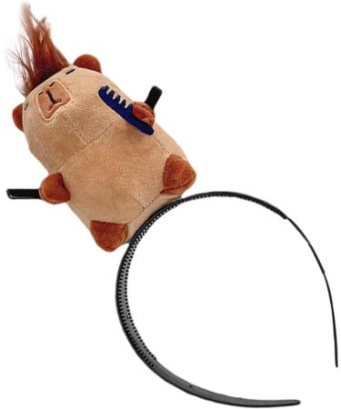 Animal Headbands for Girls Animal Skincare Headband Women Spa Makeup Headband for Washing Face Plush Hairband Hair Accessories Brown - Buy Online on GoSupps.com