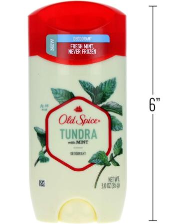 Organic Men's Deodorant - Tundra Mint 3 oz | Eco-Friendly & Long-Lasting - Buy Online on GoSupps.com
