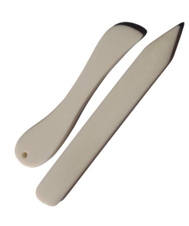 VENCINK Genuine Bone Folder Paper Creaser Set Folding Scoring Burnishing Crafting Scrapbooking Tool for Bookbinding Paper & Leather Crafts Card Making and Office Supplies - Buy Online on GoSupps.com