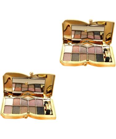 DOITOOL 2pcs Shadow Colorful Makeup Eyeshadow Brush with Glitter Mirror Colors # and 1 count (Pack of 1) As Shownx2pcs - Buy Online on GoSupps.com