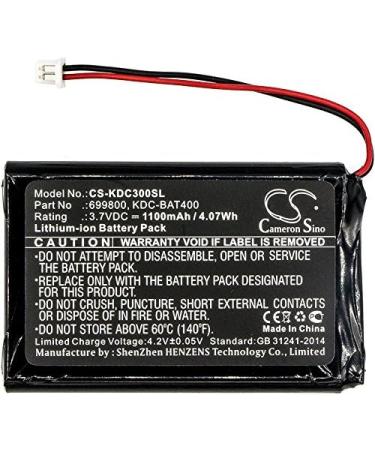 SPANN Battery Replacement for KOAMTAC KDC Series - KDC30 KDC350 KDC400 KDC410 KDC411 KDC420 KDC421 KDC450 - 3.7V Part No: 699800 - Buy Online on GoSupps.com