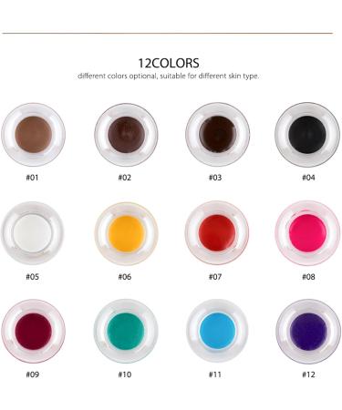 HISUNBEN Eyebrow pomade waterproof eyebrow gel eyebrow pomade with brush durable for dense and natural looking eyebrow1 - Buy Online on GoSupps.com