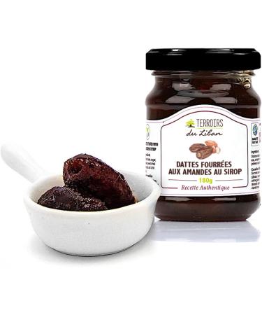 3 Dates Stuffed with Almonds in Syrup - 3x180g - Lebanon - Buy Online on GoSupps.com